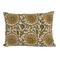 Hello Honey® 20" x 14" Green & Yellow Verdant Charm Linen Lumbar Pillow